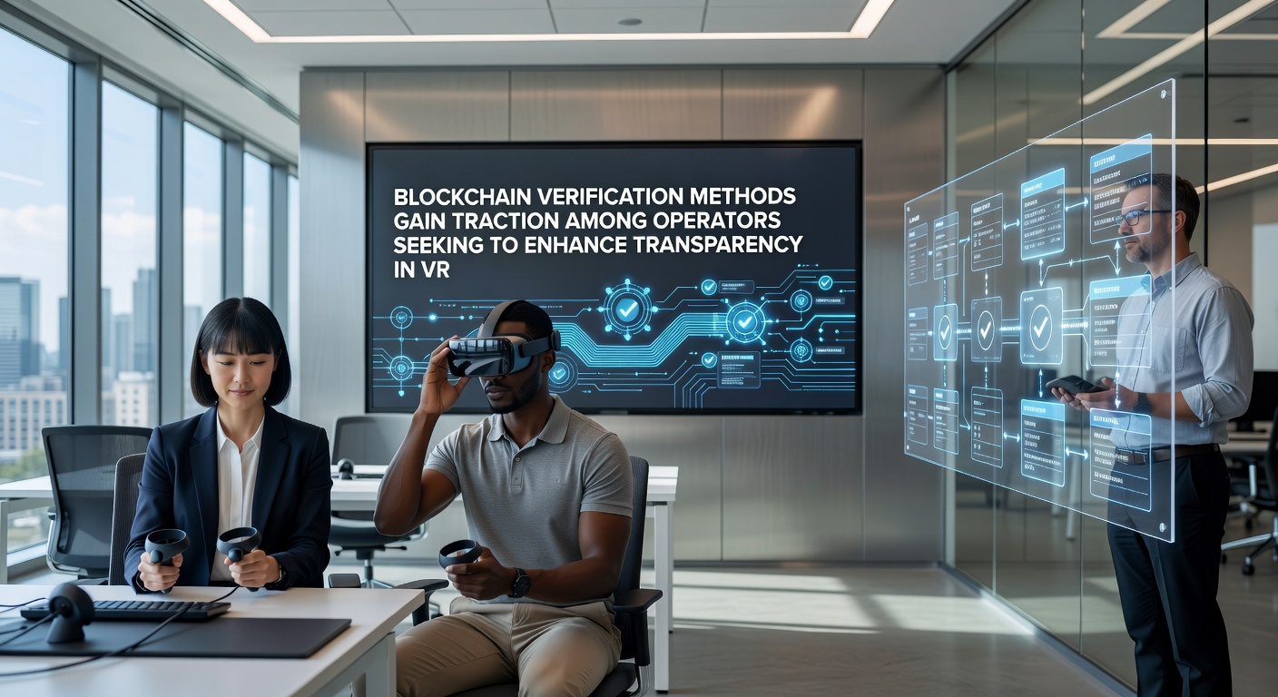 Operators reviewing blockchain audit logs during a compliance session
