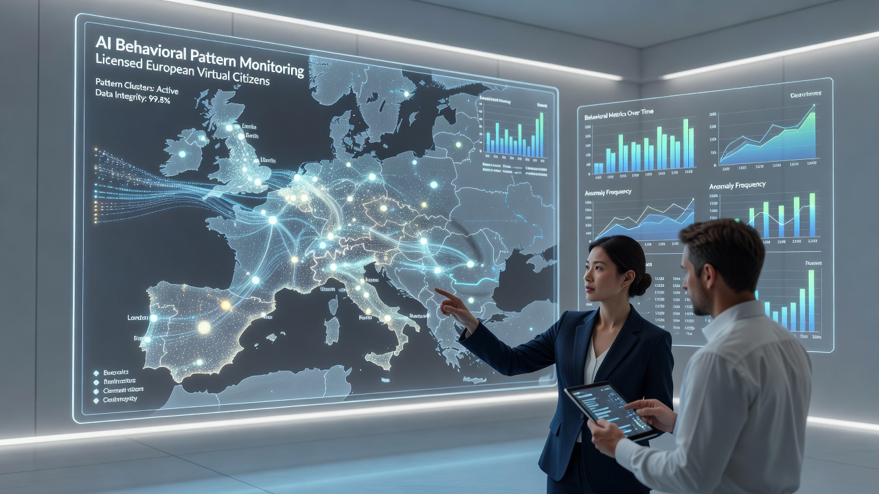 European data center servers processing real-time gambling behavior analytics for card game platforms