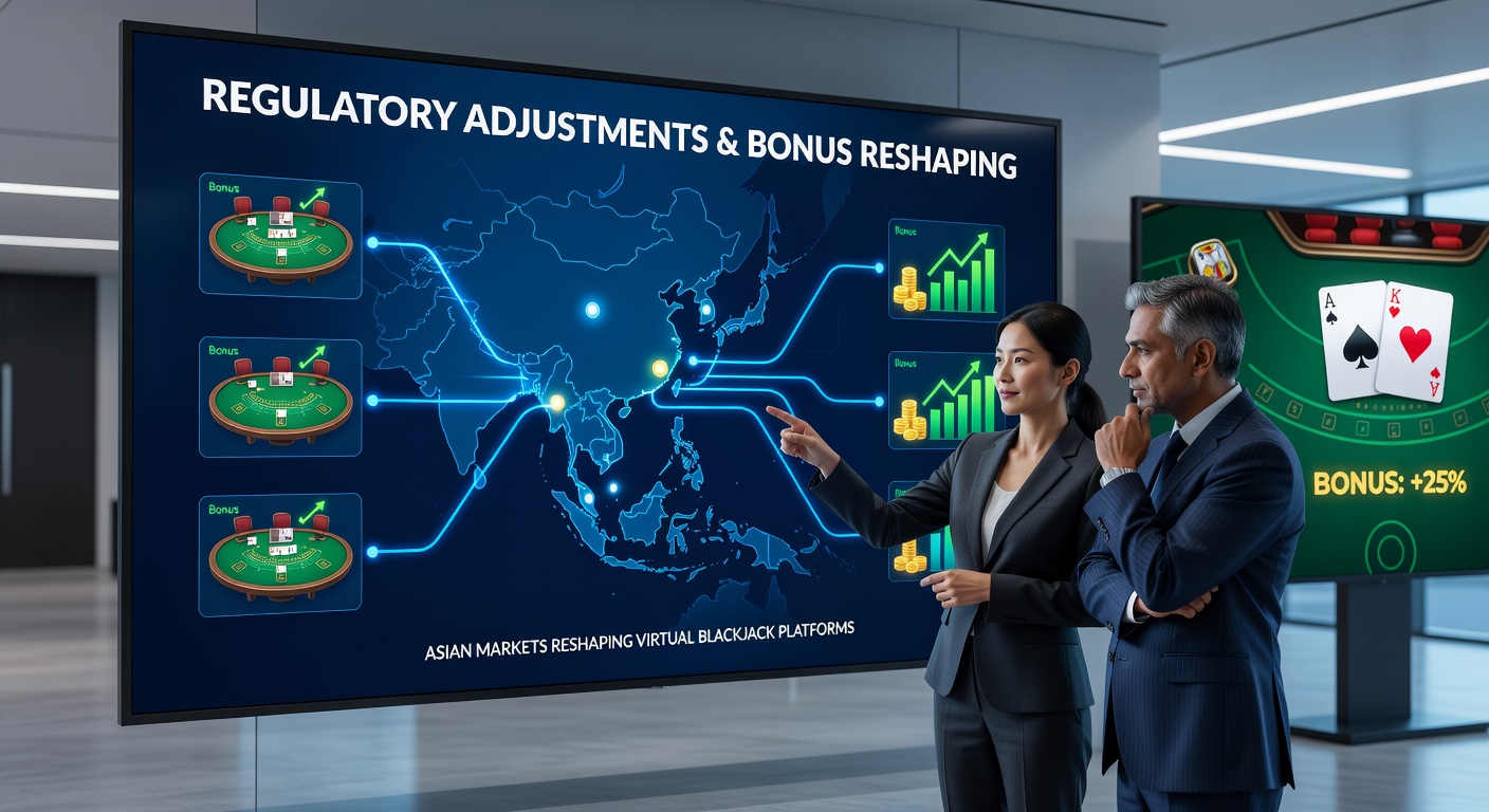 Regulatory officials reviewing policy documents on gaming bonuses in an Asian market setting