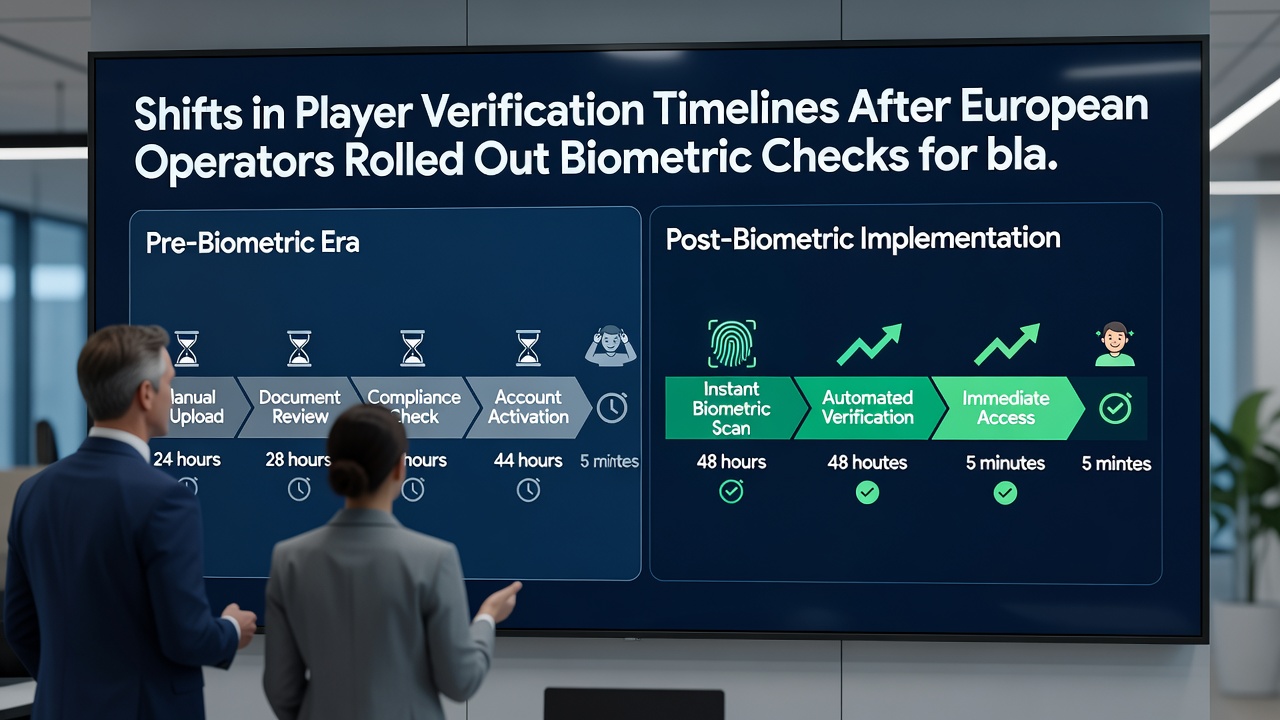Player using fingerprint scan on mobile device to access roulette table in cross-border gambling app